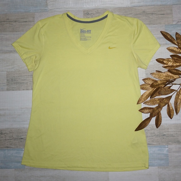 nike dri fit v neck t shirt